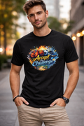 Accept The Challenge Graphic Printed T-Shirt – Black
