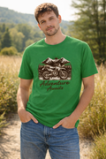 Adventure Awaits Graphic Printed T-Shirt – Green